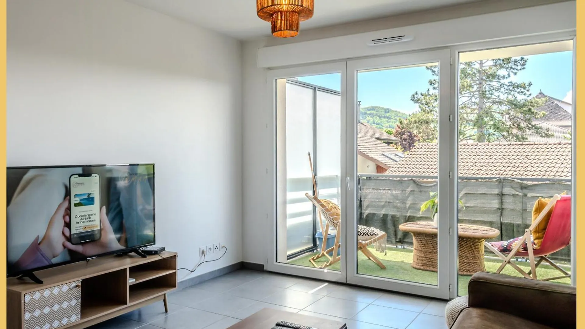 Le Balcon Du Jura I T2 I Bons-En-Chablais Apartman