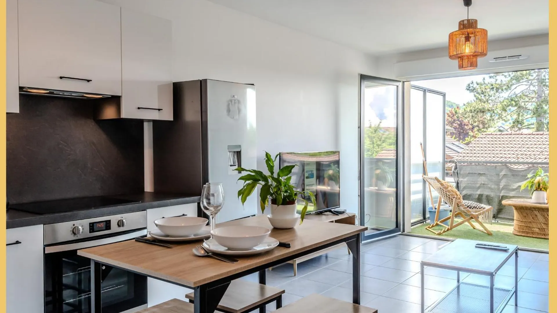 Le Balcon Du Jura I T2 I Bons-En-Chablais Apartman